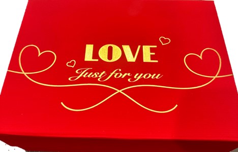 Cupid’s Treat Box, Valentine’s Day Gift, Handmade Cookies, Chocolate-Covered Strawberries